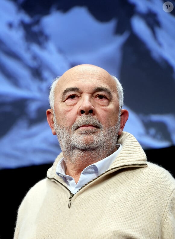 Gérard Jugnot lors de la cérémonie d'ouverture du 26ème festival international du film de comédie de l'Alpe d'Huez le 16 janvier 2023. © Dominique Jacovides / Bestimage  Opening ceremony of the 26th Alpe d'Huez International Comedy Film Festival on 16 January 2023 