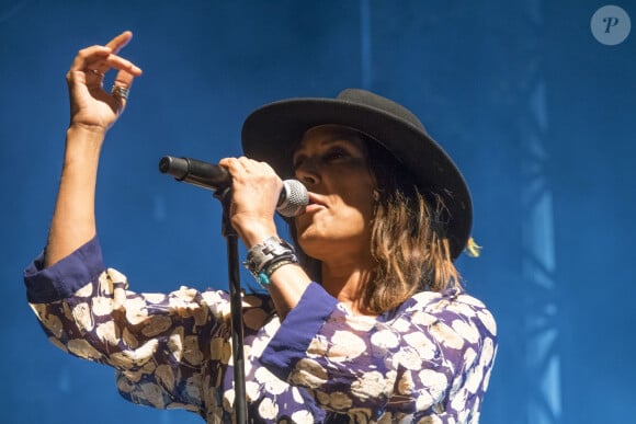 Zazie en concert à l'occasion du festival Les Belles journées à Bourgoin Jallieu le 7 septembre 2019. © Sandrine Thesillat / Panoramic / Bestimage