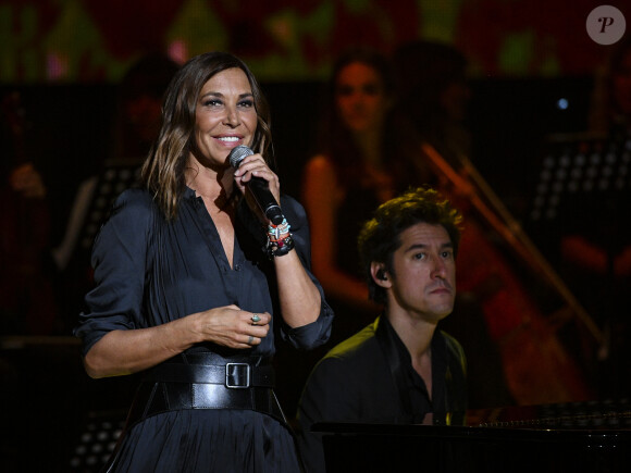 Exclusif - Zazie - Emission "Un soir en direct avec Patrick Bruel" au Palais des Sports en l'honneur du chanteur pour ses 35 ans de carrière sur France 2, le 3 novembre 2018. © Perusseau-Gaffiot/Bestimage 