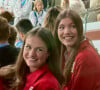 Actuellement à Paris, la princesse Leonor et l'infante Sofia ont pu passer un moment exceptionnel devant le match opposant Rafael Nadal et Carlos Alcaraz
La princesse Leonor et la princesse Sofia d'Espagne assistent à Roland-garros aux matchs de double lors des Jeux Olympiques à Paris © Casa del Rey / Europa Press / Bestimage 