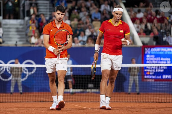 Rafael Nadal (ESP) et Carlos Alcaraz (ESP)