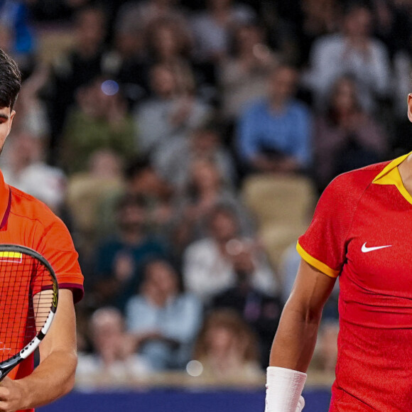 Rafael Nadal (ESP) et Carlos Alcaraz (ESP)