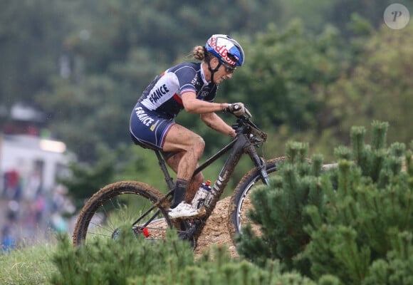 Il s'agissait du dernier titre qui manquait à son palmarès
Pauline Ferrand Prevot of France - Course de Cross-country féminin aux Championnats d'Europe de VTT cross-country 2022 à Munich, Allemagne le 20 Août 2022. © Laurent Lairys / Panoramic / Bestimage 