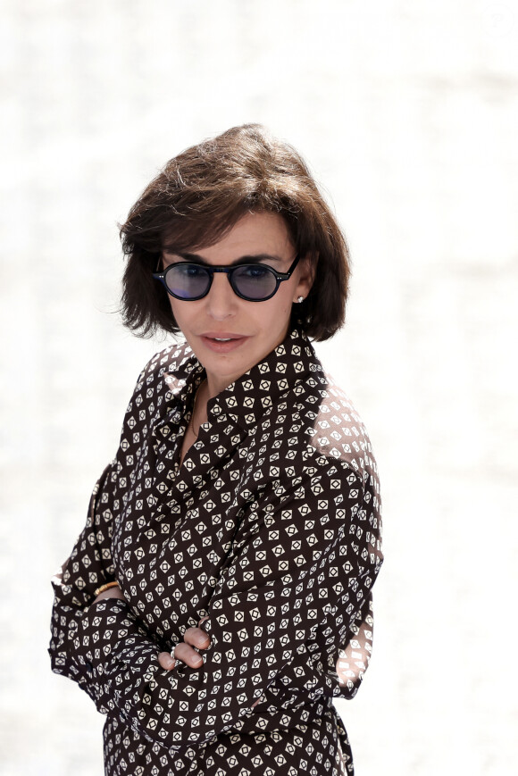 Rachida Dati lors de la cérémonie du 144ème défilé militaire du 14 juillet, jour de la Fête Nationale, avenue Foch à Paris, France, le 14 juillet 2024. © Stéphane Lemouton/Bestimage