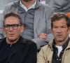 Julien Courbet la connaissait bien et avec cette victoire, il lui a rendu hommage.
Julien Courbet - Célébrités dans les tribunes des Internationaux de France de tennis de Roland Garros 2024 à Paris le 27 mai 2024. © Moreau-Jacovides/Bestimage