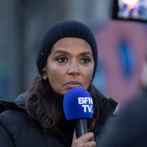 "C'est toujours d'un commun accord, on n'est pas fâchés avec eux et ils en conviennent que ce n'était pas le moment", a expliqué Karine Le Marchand
Karine Le Marchand soutient les agriculteurs sur le barrage de l'Autoroute A4 à hauteur de Jossigny en Seine et Marne le 29 Janvier 2024. © Jeremy Melloul - Pierre Perusseau / Bestimage