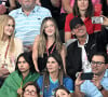 Nicole Kidman était également là avec son mari Keith Urban et leur fille Sunday Rose
Nicole Kidman, son mari Keith Urban et leur fille lors de la finale de l'épreuve par équipe de gymnastique à l'Arena Bercy à Paris le 30 juillet 2024. Photo by David Niviere/ABACAPRESS.COM