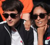 Cela fait pourtant plusieurs années que Leïla Kaddour et Pierre Guénard forment un couple. Ils avaient officialisé en 2018, dans les tribunes de Roland-Garros.
Leïla Kaddour-Boudadi et son compagnon Pierre Guenard dans les tribunes des internationaux de Roland Garros - jour 4 - à Paris, France, le 30 mai 2018. © Cyril Moreau - Dominique Jacovides/Bestimage