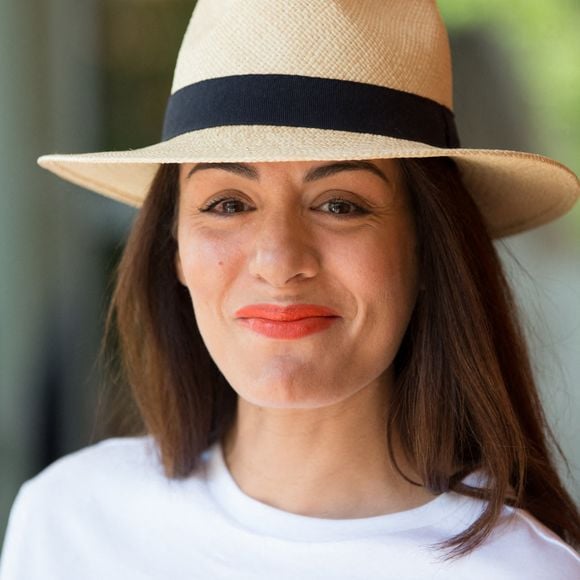 Sofia Essaidi au village pendant Roland Garros 2023 le 3 juin 2023 à Paris. Nasser Berzane/ABACAPRESS.COM