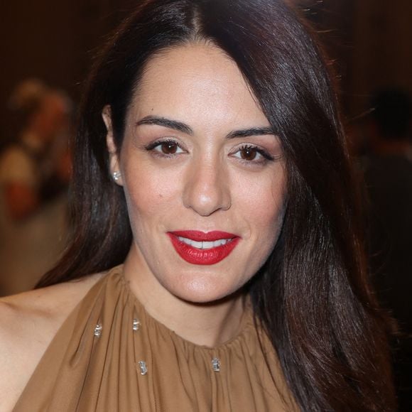Sofia Essaidi assiste au défilé Stephane Rolland Haute Couture lors de la semaine de la Haute Couture FW2023/24 à Paris le 4 juillet 2023. Jérôme Dominé/ABACAPRESS.COM