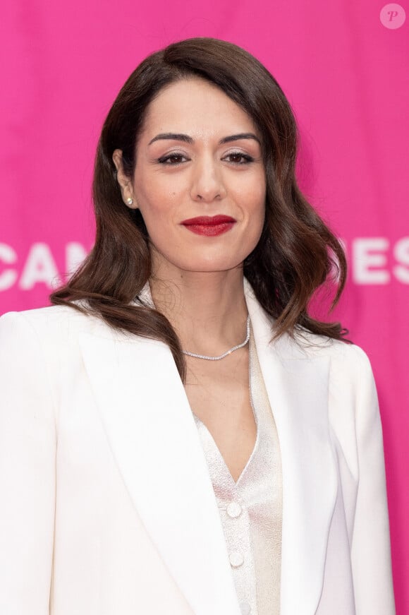 Sofia Essaïdi pose sur le tapis rose lors du 6ème Festival International de Cannes le 15 avril 2023 à Cannes. David Niviere/ABACAPRESS.COM