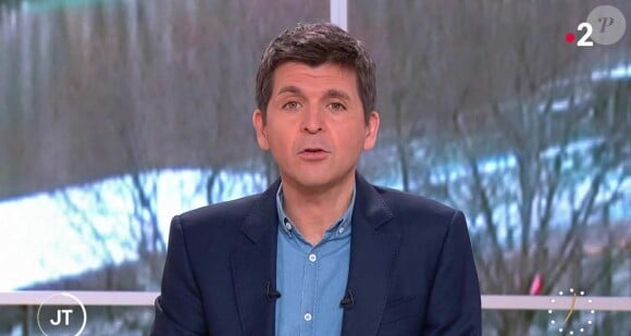 En juillet, l'animateur de "Télématin", Thomas Sotto, s'est retrouvé dans la tourmente
Thomas Sotto sur le plateau de "Télématin"