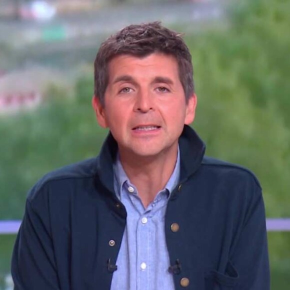 D'anciens et actuels collaborateurs de "Télématin" ont dénoncé l'attitude de Thomas Sotto en coulisses
Thomas Sotto sur le plateau de "Télématin"