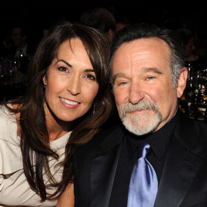 Robin Williams est mort il y a déjà dix ans...
L'humoriste Robin Willims et son épouse Susan Schneider assistent aux Comedy Centrals à Hammerstein Ballroom à New York. Frank Micelotta/PictureGroup/ABACAPRESS.COM