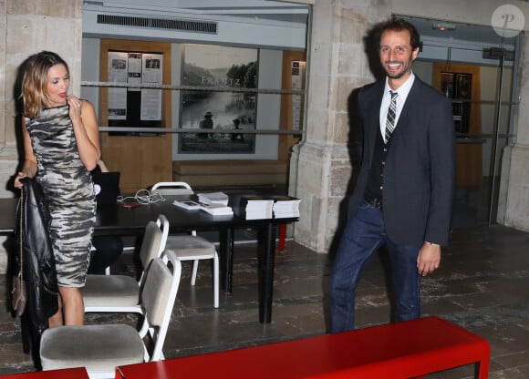 Barbara Schulz et son compagnon Arié Elmaleh - Soirée de clôture du 18ème Festival de la Fiction TV de La Rochelle. Le 17 septembre 2016 © Patrick Bernard / Bestimage 