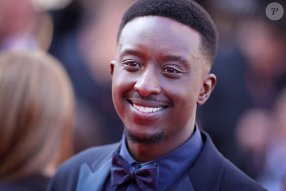 Ahmed Sylla assiste au tapis rouge du "Club Zéro" lors de la 76e édition du festival de Cannes le 22 mai 2023. Shootpix/ABACAPRESS.COM