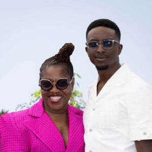 Claudia Tagbo et Ahmed Sylla assistent au photocall de l'Adami lors du 76ème festival de Cannes au Palais des Festivals le 23 mai 2023. Shootpix/ABACAPRESS.COM