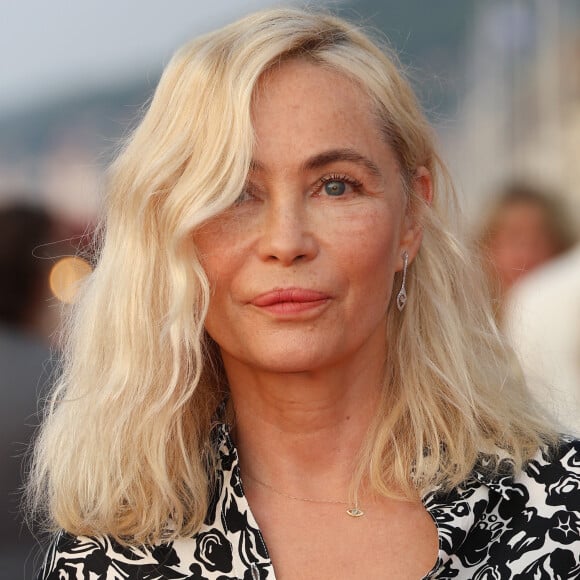 Emmanuelle Béart sur le tapis rouge du prix du court métrage lors du 37ème festival du film de Cabourg (37ème journées romantiques du 14 au 18 juin 2023), à Cabourg, France, le 16 juin 2023. © Coadic Guirec/Bestimage 