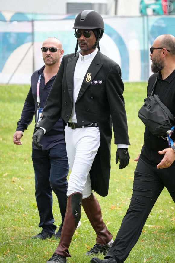 Snoop Dogg lors des Jeux Olympiques de Paris 2024 - Jour 8 au Château de Versailles le 3 août 2024 à Versailles, France. Photo par Pierre Costabadie/Icon Sport/ABACAPRESS.COM