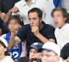 Grand Corps Malade était concentré avec ses deux fils ce jeudi
Grand Corps Malade et ses enfants lors d'un match de demi-finale de basket-ball masculin entre l'équipe de France et l'équipe d'Allemagne lors de la treizième journée des Jeux Olympiques Paris à l'Arena Bercy à Paris, France. Photo par David Niviere/ABACAPRESS.COM