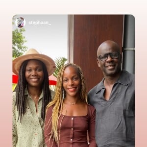 Kareen Guiock et son mari Lilian Thuram se sont rendus en Guadeloupe pour célébrer les deux médailles d'or du judoka Teddy Riner sur place.