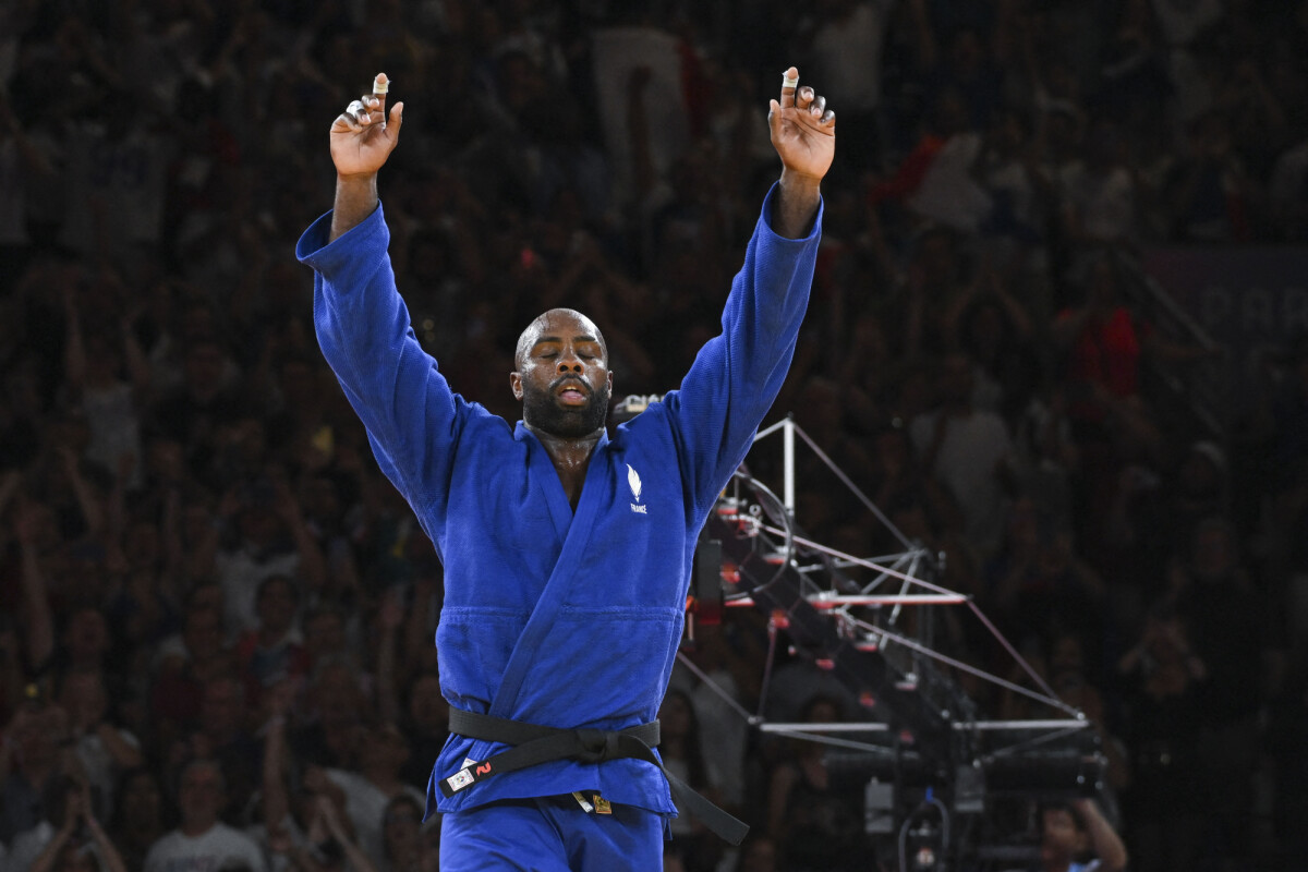 Teddy Riner Back Patch Photo : Teddy Riner - Purepeople