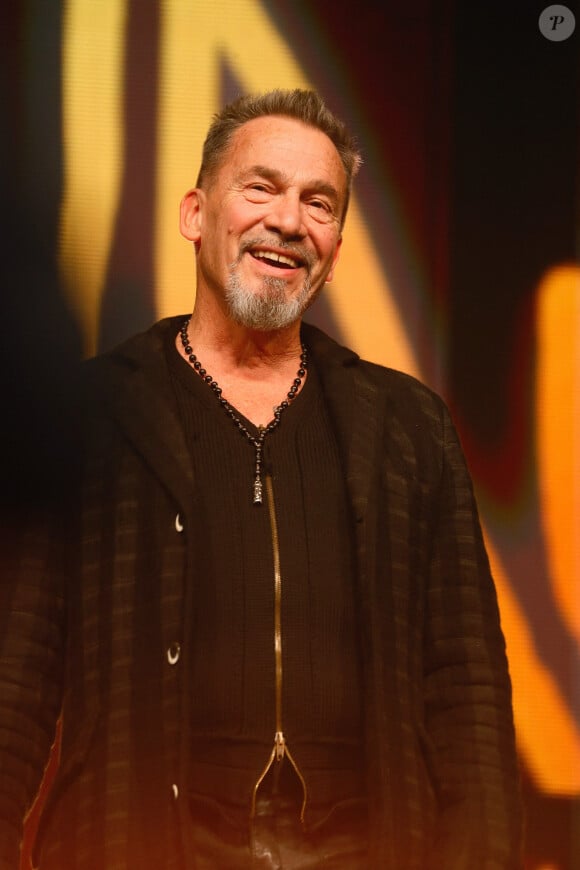 Florent Pagny au concert "Corsu Mezu Mezu" à la Défense Arena à Paris, le 28 octobre 2023