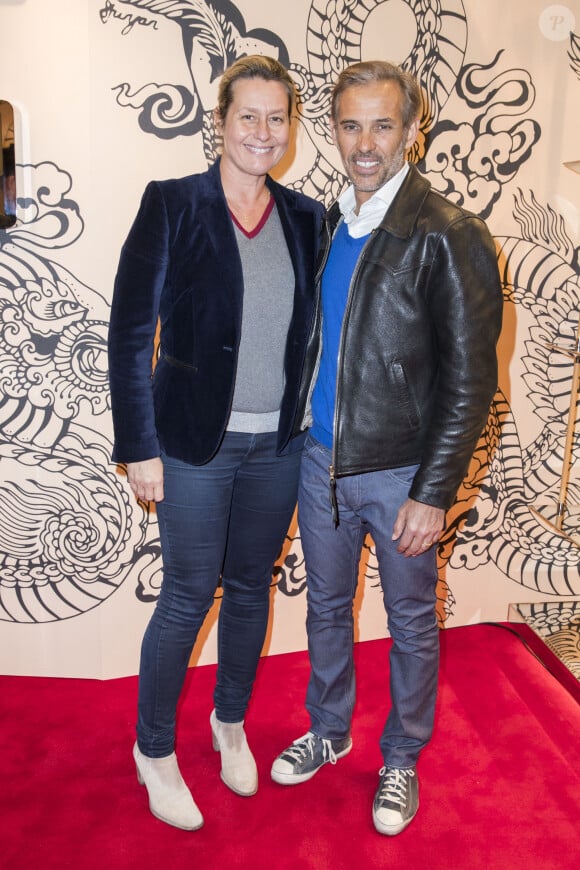 Paul et Luana Belmondo - Soirée de lancement collection "Tatto's Tod's" à Paris le 3 mars 2017. © Olivier Borde/Bestimage 