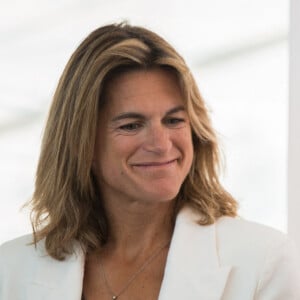 Amélie Mauresmo assiste à la cérémonie de remise du prix Denis Lalanne à Christian Despont lors des Internationaux de France Roland Garros 2023 le 29 mai 2023 à Paris, France. Photo par Nasser Berzane/ABACAPRESS.COM