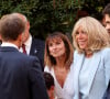 Le couple présidentiel a célébré les 80 ans de la libération de la ville
Emmanuel Macron et Brigitte Macron à Bormes-les-Mimosas pour les 80 ans de la libération de la ville, le 17 août 2024 © Alain Robert / Pool / Bestimage 