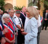 Son épouse Brigitte Macron était bien évidemment de la partie
Brigitte Macron à Bormes-les-Mimosas pour les 80 ans de la libération de la ville, le 17 août 2024 © Alain Robert / Pool / Bestimage 