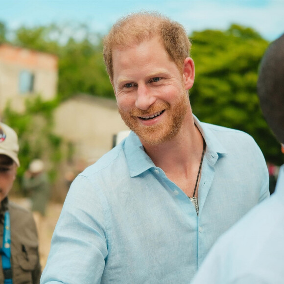 Le prince Harry en Colombie.