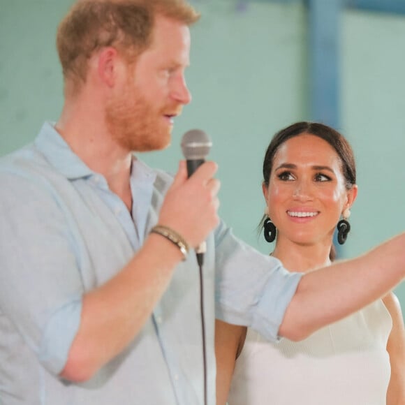 Le prince Harry et Meghan Markle en Colombie.