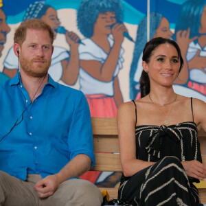 Le prince Harry et Meghan Markle en Colombie.