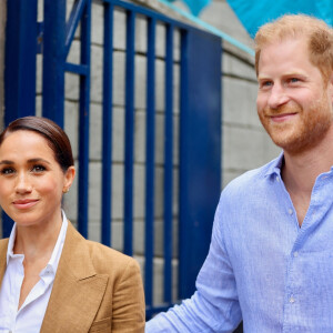 Le prince Harry et Meghan Markle se trouvent actuellement en Colombie
Le prince Harry et Meghan Markle en Colombie.