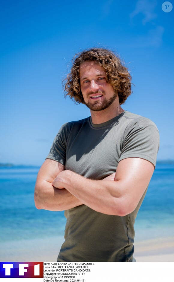 En première position vient Gustin, maître-nageur, tireur d'élite et homme de la nature.
Gustin, aventurier de "Koh-Lanta, La Tribu maudite" sur TF1.