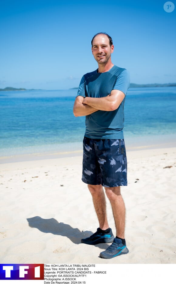 Fabrice, aventurier de "Koh-Lanta, La Terre maudite" sur TF1.