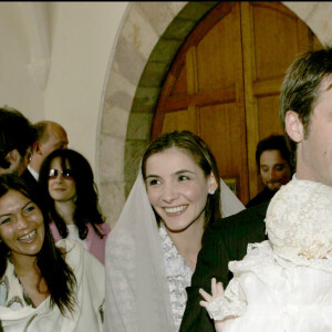 Clotilde Courau, Zucchero et Emmanuel-Philibert de Savoie - Exclusif - Baptême de Vittoria, la fille d'Emmanuel-Philibert de Savoie et Clotilde Courau à Assise en Italie.