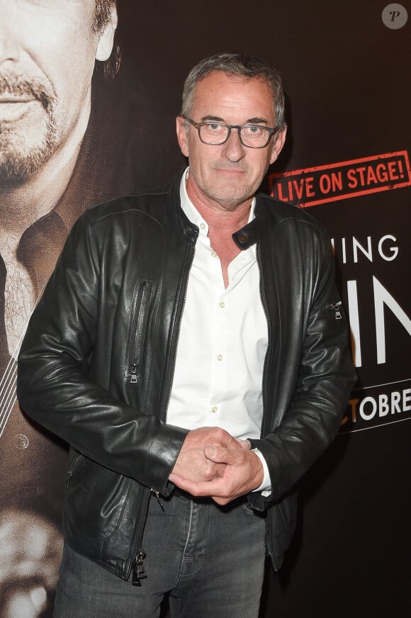 Christophe Dechavanne - Célébrités à la 2ème repésentation "An Evening With Al Pacino" au théâtre de Paris à Paris, France, le 23 octobre 2018. © Coadic Guirec/Bestimage 