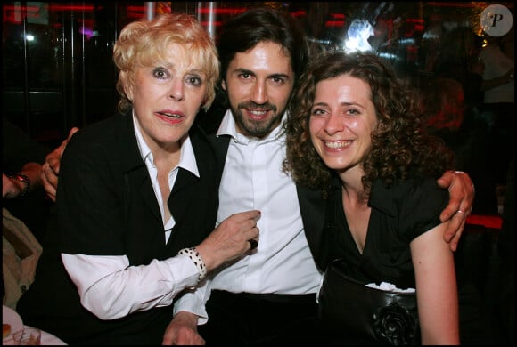 Alex Lutz et Mathilde Vial avec Sylvie Joly et Jean-Louis San Miguel (archive)