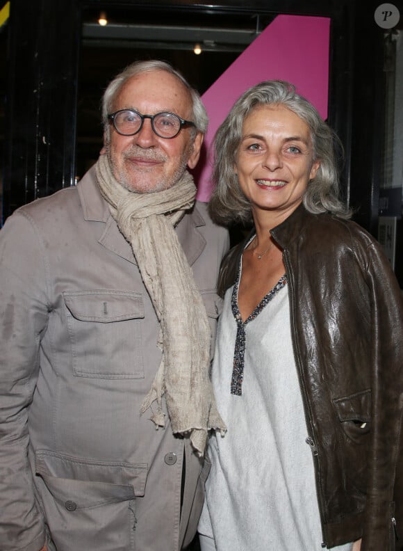 Exclusif - Patrice Laffont et sa femme Valérie - People au concert de Jean-Francois Varlet à l'Européen à Paris le 2 octobre 2017. © Denis Guignebourg/BestImage