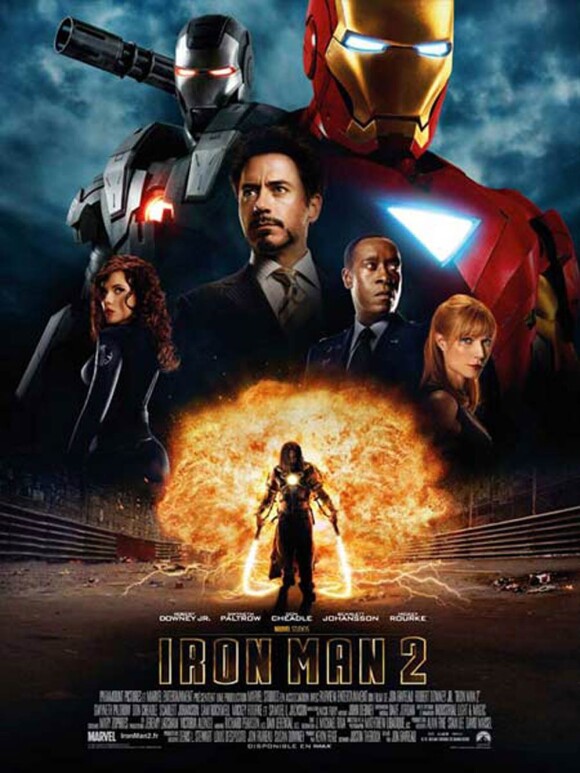 Des images d'<i>Iron Man 2</i>, en salles le 28 avril.