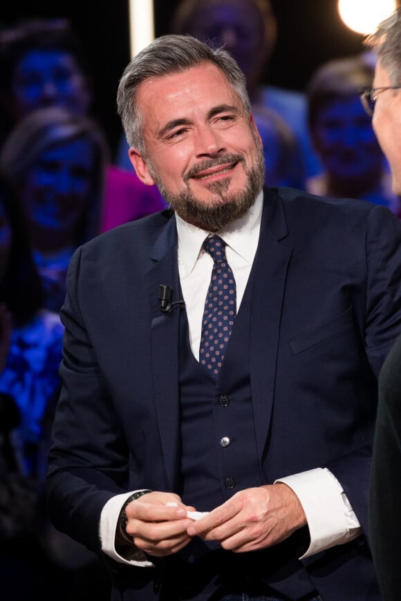 Exclusif - Olivier Minne - Enregistrement de l'émission "La Boîte à secrets 4" à Paris, présentée par F.Bollaert, et diffusée le 10 avril sur France 3. Le 23 janvier 2020 © Tiziano Da Silva / Bestimage