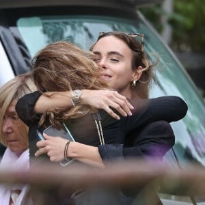 Mathilde Laffont aux obsèques de Patrice Laffont au cimetière du Pere Lachaise le 23 août 2024 à Paris, France. Photo by Nasser Berzane/ABACAPRESS.COM