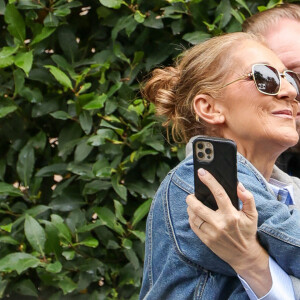 Céline Dion a été vue quittant son hôtel en route pour la cérémonie d'ouverture des Jeux olympiques de Paris 2024 à Paris, France, le 26 juillet 2024. Photo par Aissaoui Nacer /Splash News/ABACAPRESS.COM