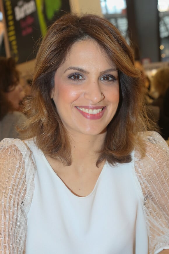 Sonia Mabrouk lors de la 37ème édition du Salon du livre au parc des expositions, à la porte de Versailles, à Paris, France, le 26 mars 2017. © CVS/Bestimage 