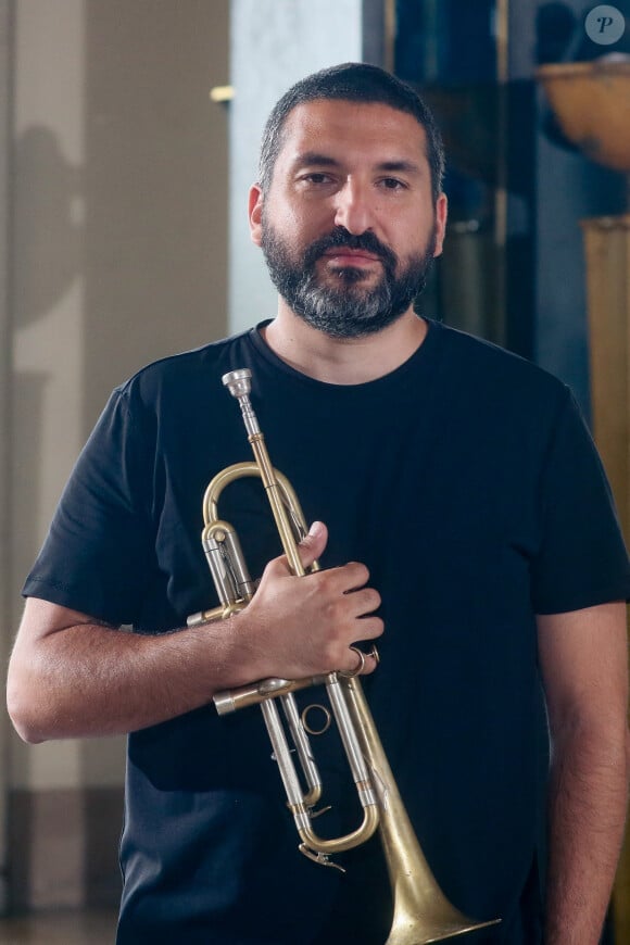 Exclusif - Ibrahim Maalouf - Enregistrement de l'émission "Paris 2024 le concert événement...dans un an les jeux" au palais de Chaillot à Paris, et diffusée le 25 juillet sur France 2 © Christophe Clovis / Bestimage