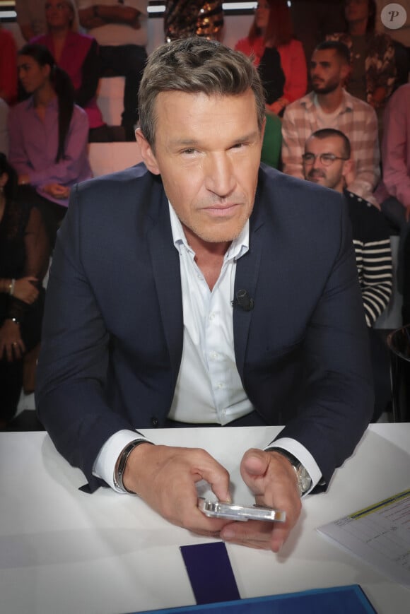 Exclusif - Benjamin Castaldi - Sur le plateau de l'émission TPMP (Touche Pas à Mon Poste) présentée en direct par C.Hanouna et diffusée sur C8 - Paris le 27/09/2022 - © Jack Tribeca / Bestimage