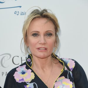 Patricia Kaas - Soirée du 90ème anniversaire de Line Renaud sur le Bateau Potel et Chabot "Pavillon Seine" à Paris le 2 juillet 2018. © Coadic Guirec/Bestimage