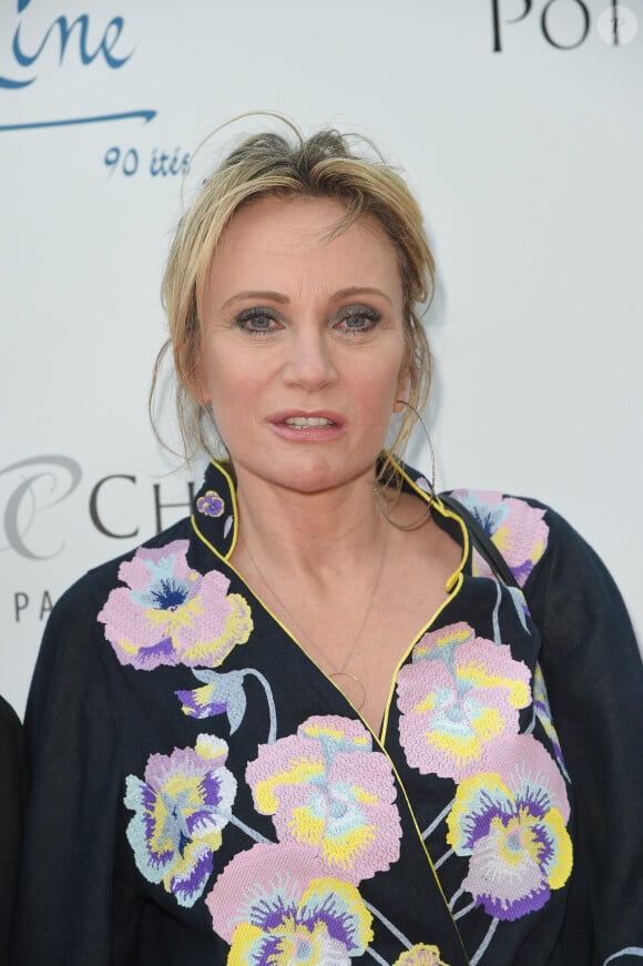 Patricia Kaas - Soirée du 90ème anniversaire de Line Renaud sur le Bateau Potel et Chabot "Pavillon Seine" à Paris le 2 juillet 2018. © Coadic Guirec/Bestimage